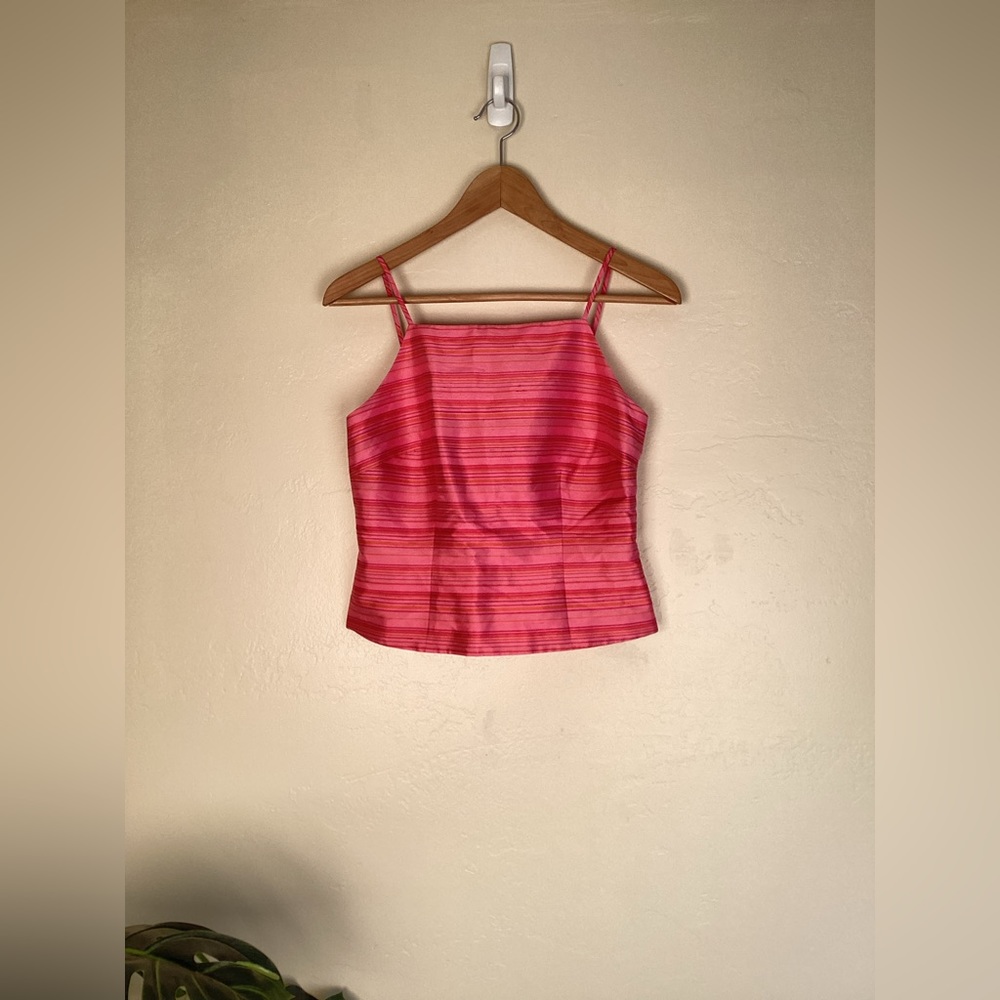 NWT Vintage Ann Taylor 100% Silk Tank Size 2P